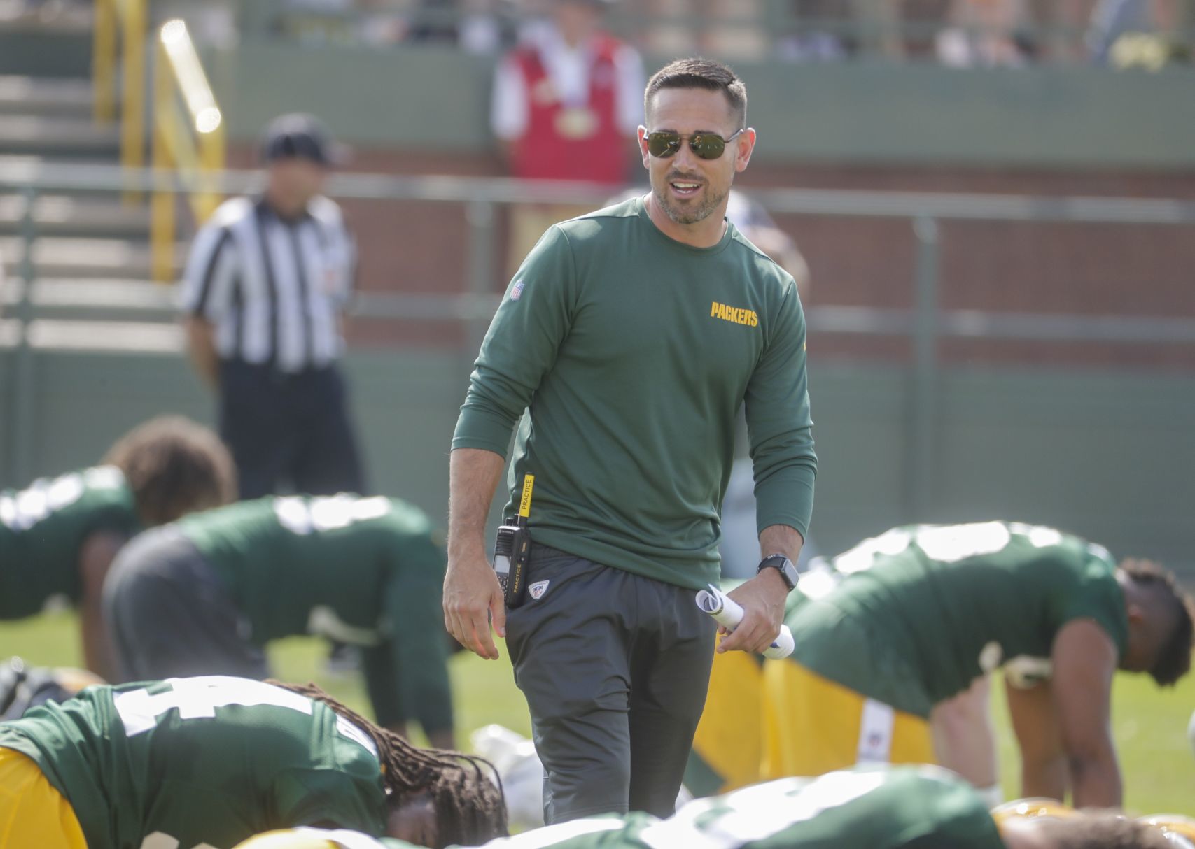 Matt LaFleur - Packers Camp